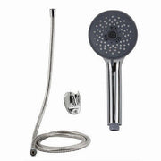 Trade Shop - Kit Bagno Doccetta Doccino Rotondo Soffione Doccia Con Laccio 1,8mt Staffa 69092 -