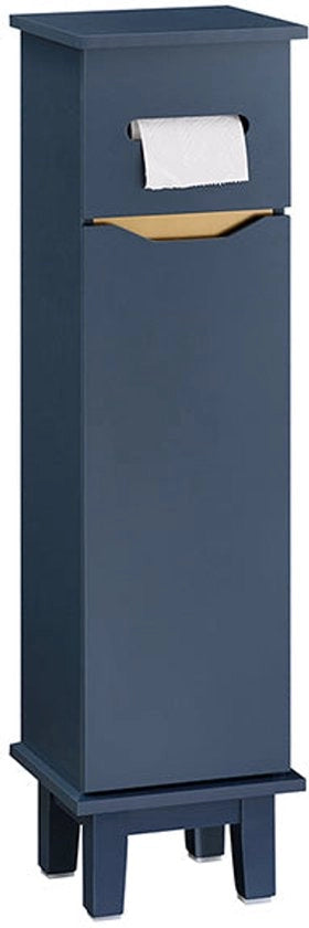 Organizzatore per bagno - contenitore di archiviazione - organizzatore sottile - deposito nascosto - MDF e abete - 22 cm x 81 cm x 20 cm