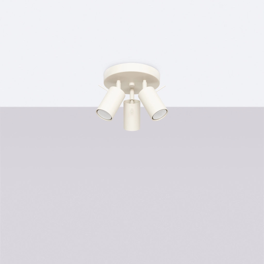 Lampada a soffitto RING 3P beige