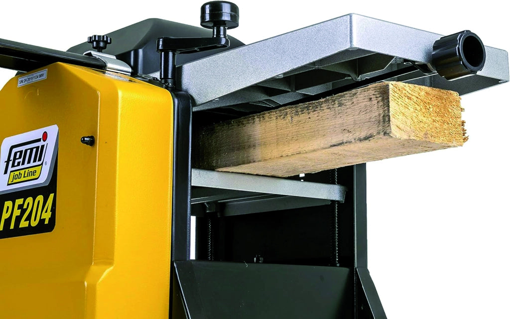 Femi PIALLA FILO SPESSORE ''PF 204'' 1250 W con coltelli e cinghie di ricambio