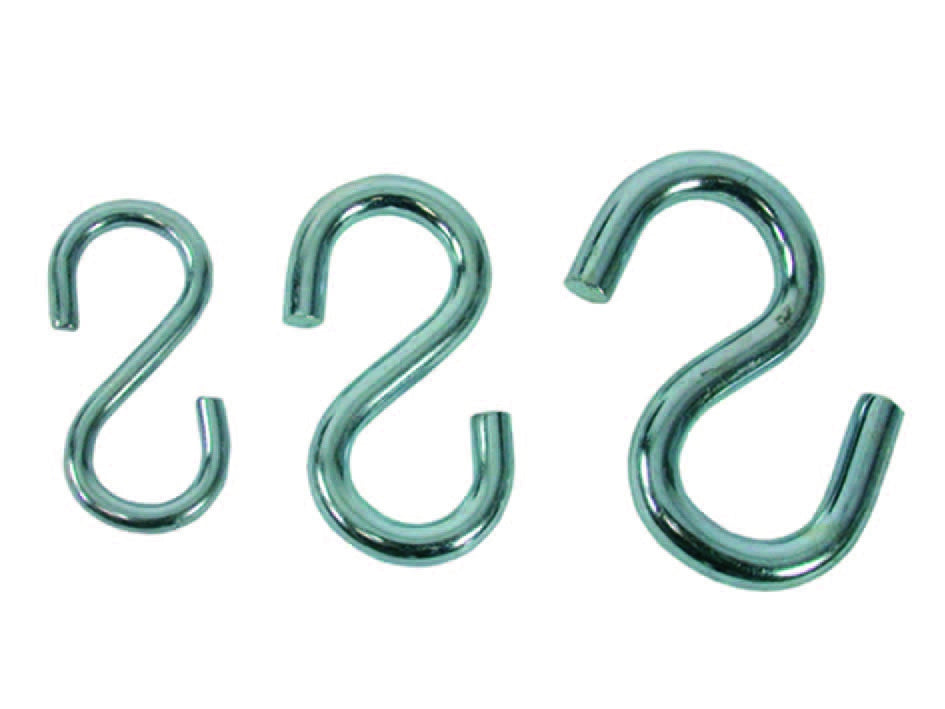 GANCI AD S PER CATENE IN ACCIAIO ZINCATO- - n°21  EE ¸ mm.5x44 - 100 pezzi