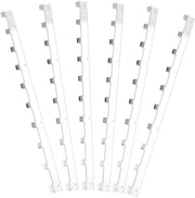 Spaziatori per api 6 pezzi - Strisce di supporto metalliche durature - Strumento per l'allevamento delle api - Solido e robusto - Facile da installare - 37x2,4 cm - Attrezzo per l'allevamento delle api
