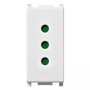 VIMAR PLANA - PRESA 2P+T 10A P11 BIANCO