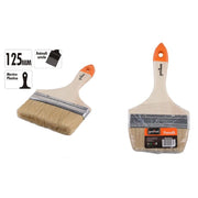 Trade Shop - Pennello Piatto Da 5" 125 Mm Pennellessa Per Pittura Verniciare Dipingere 90267 -