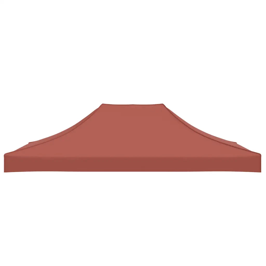 Tetto per Tendone per Feste 4,5x3 m Terracotta 270 g/m² 315372