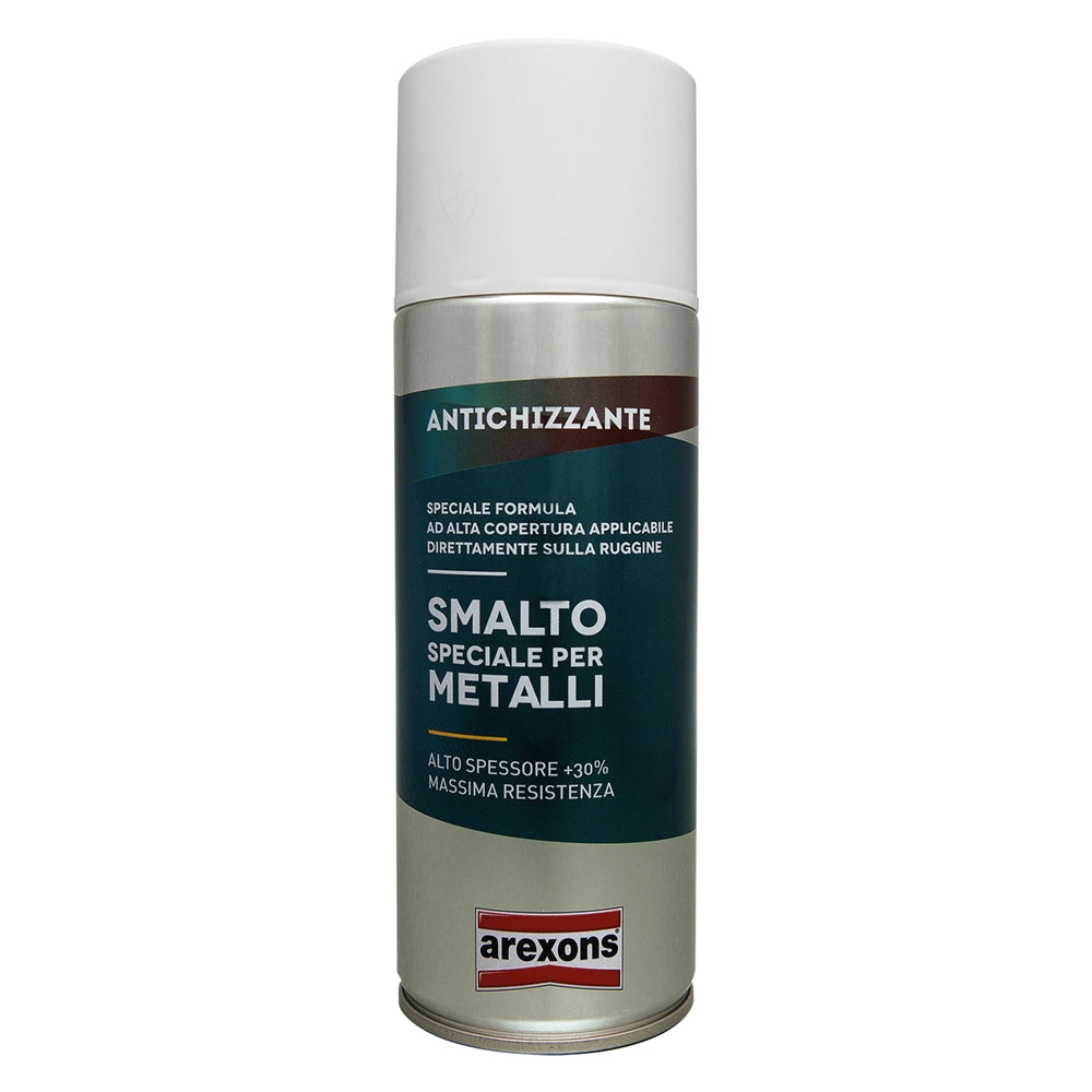 SMALTO SPRAY SPECIALE METALLI EFFETTO ANTICHIZZANT ml. 400 - grafite  - AREXONS