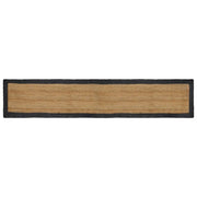 Tappeti per area Grigio Scuro 80 x 400 cm Juta