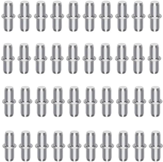 40 Stuks Sostegni in Metallo 5 mm per Mobili