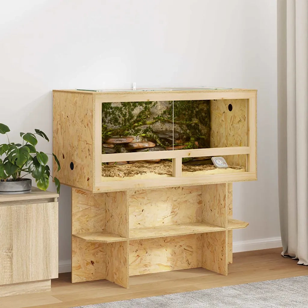 Terrario Marrone 100 x 50 x 100 cm OSB CFW1827688
