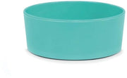 Piatto per cani e gatti - realizzato in melamina - antiscivolo - dimensioni: Ø 21 cm - capacità 2,1 l - colore liscio azzurro chiaro