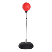 Sacco da Boxe Gonfiabile ¨C Xylo ¨C Altezza Regolabile 126-144 cm con Guanti e Pompa Rosso