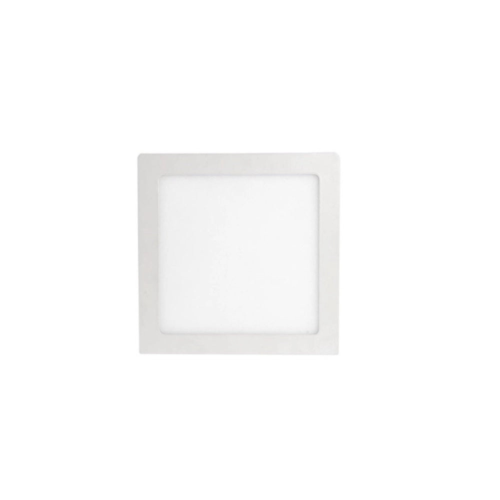 Trade Shop - 18w Pannello Luce Plafoniera Quadrato 90 Led 2835 Smd Bianco Caldo Ac90-240v -
