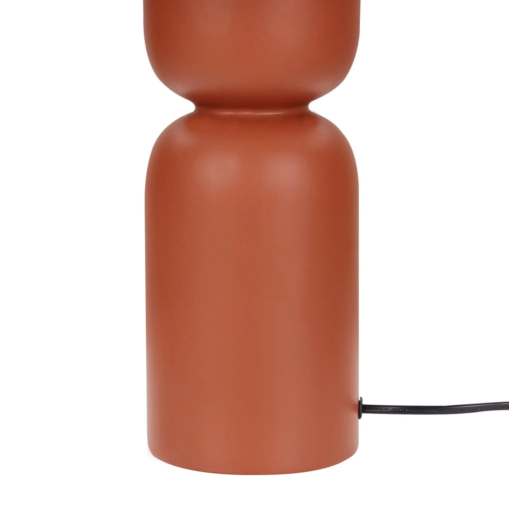 Lampada da comodino con paralume in rafia nera e base in ceramica Stile moderno Soggiorno Camera da letto