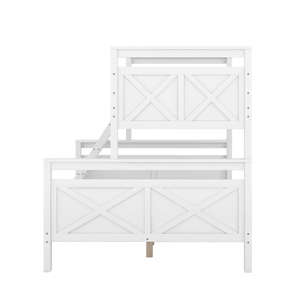 Letto a castello in legno 90/140x200 cm divisibile in 2 letti separati