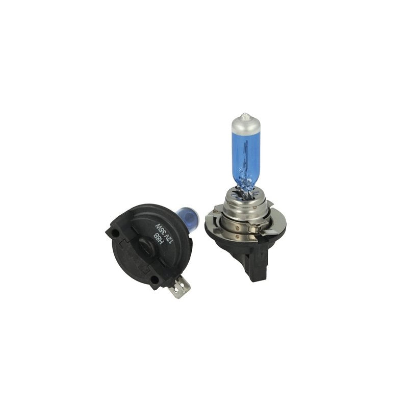 Coppia 2 Lampade H8B 12V 35W PGJY19-1 Super White Effetto Xenon Bianca Compatibile Osram
