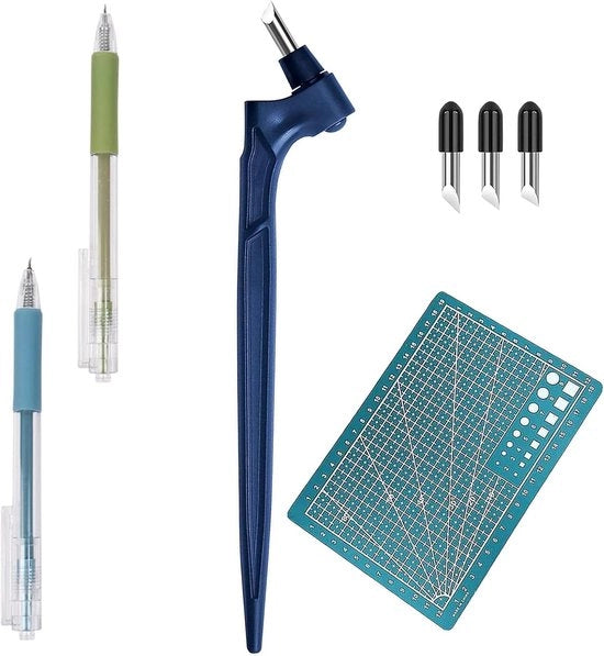 Impastatrice per cartone - acciaio inox - 2 lame rotative 360 gradi - taglierino - utensili per falegnameria - scrapbooking
