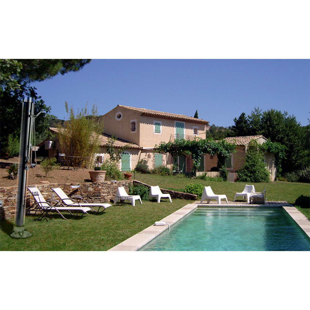 Doccia Solare da Giardino 28L Miscelatore e Braccio Doccia ATI Docce S Grigio Antracite