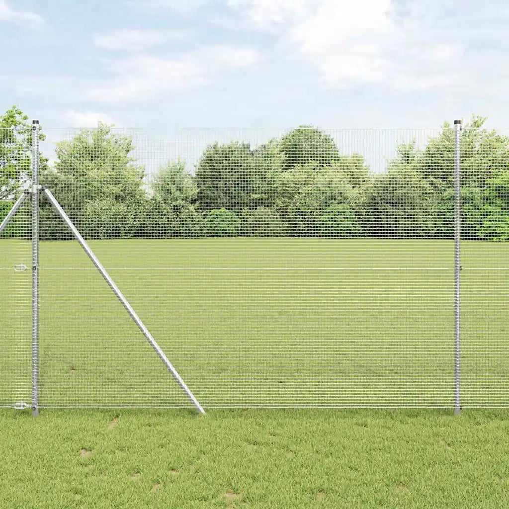 Palo della recinzione Argento 50 x 1,5 m (maglia 16 x 16 mm)
