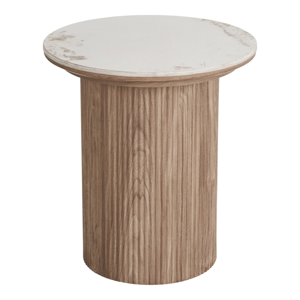 Tavolino Athens, Marrone, MDF, 45x45x50 cm