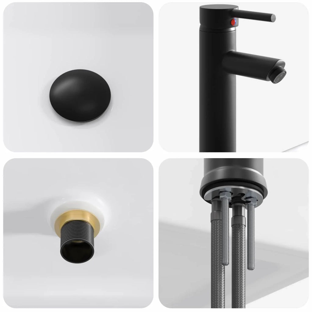 Set di mobili per il bagno Legno antico Legno ingegnerizzato 3404238