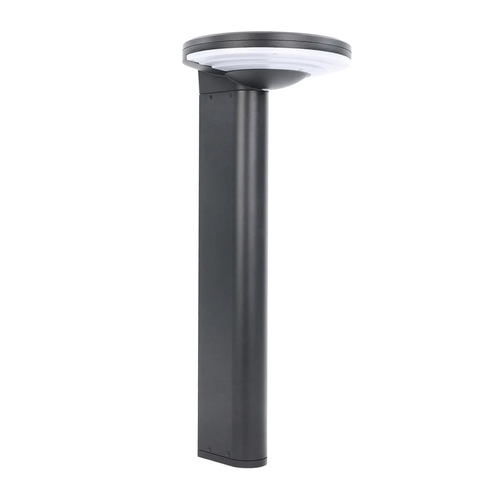 Paletto da giardino led colore nero mod. Yuma