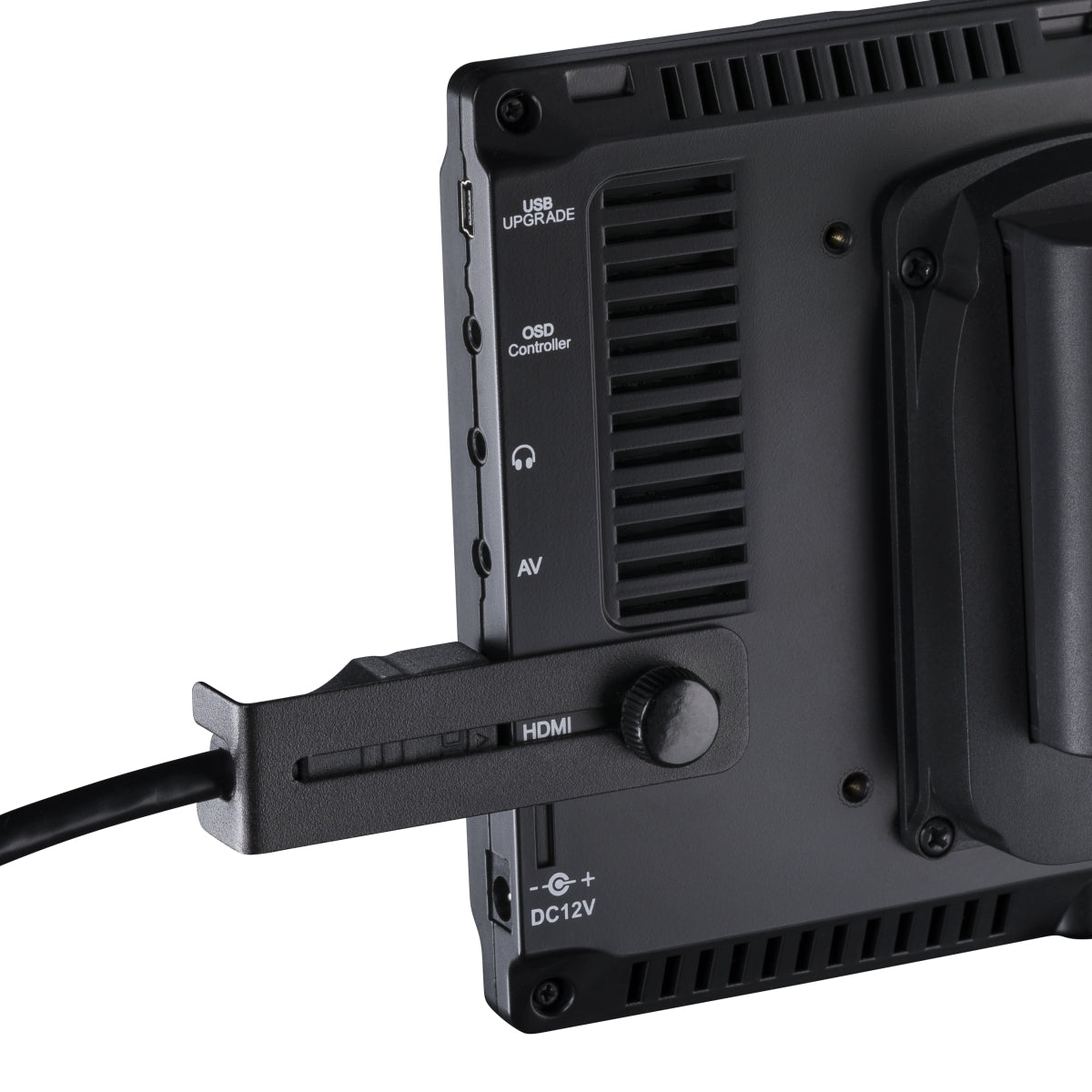 Full HD Monitor Director III (incl. 1x batteria ricaricabile, con ingresso HDMI e AV, pannello IPS, 7 pollici) nero, 21327
