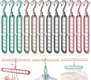 12 Hangers per Spazio 9 in 1 - 360 Gradi Girevoli