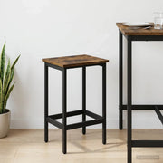 Sgabello da bar Rovere Fumo 40 x 32 x 74 cm 8006149