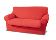 Copridivano Antimacchia Elasticizzato Protettivo Impermeabile Genius Tinta Unita - 2 Posti - Rosso 1016