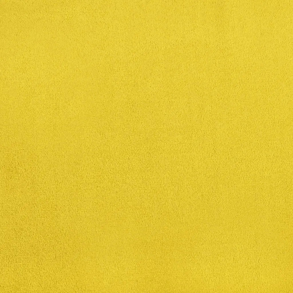 Sedie da Pranzo 2 pz Giallo Senape in Velluto 325675