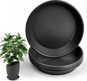 Set di 5 Assi di Fioriera a Cerchio per Fioriere in Plastica con Diametro 17.2 cm Mat di Fioriera per Fioriere da Esterno e Interno per Piante in Vaso