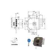 Serratura Sic.Quintupl.Sx Pompa Jm426 Moia