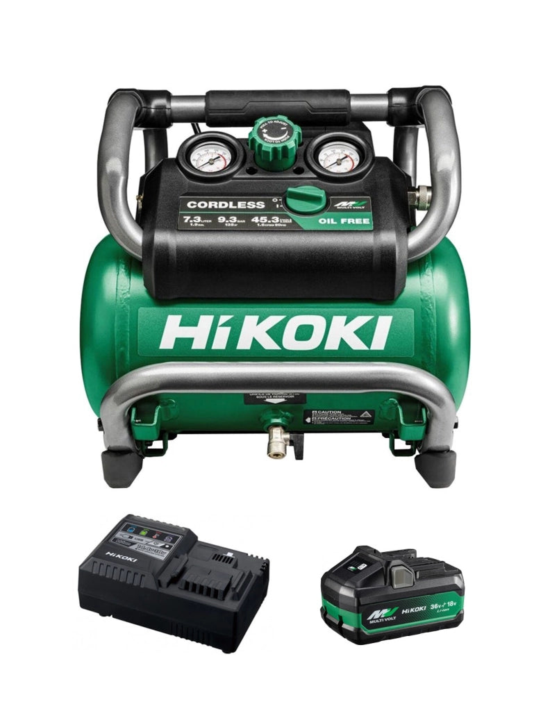 Compressore HIKOKI EC36DAB1X (1 x 4,0Ah/8,0Ah + UC18YSL3)