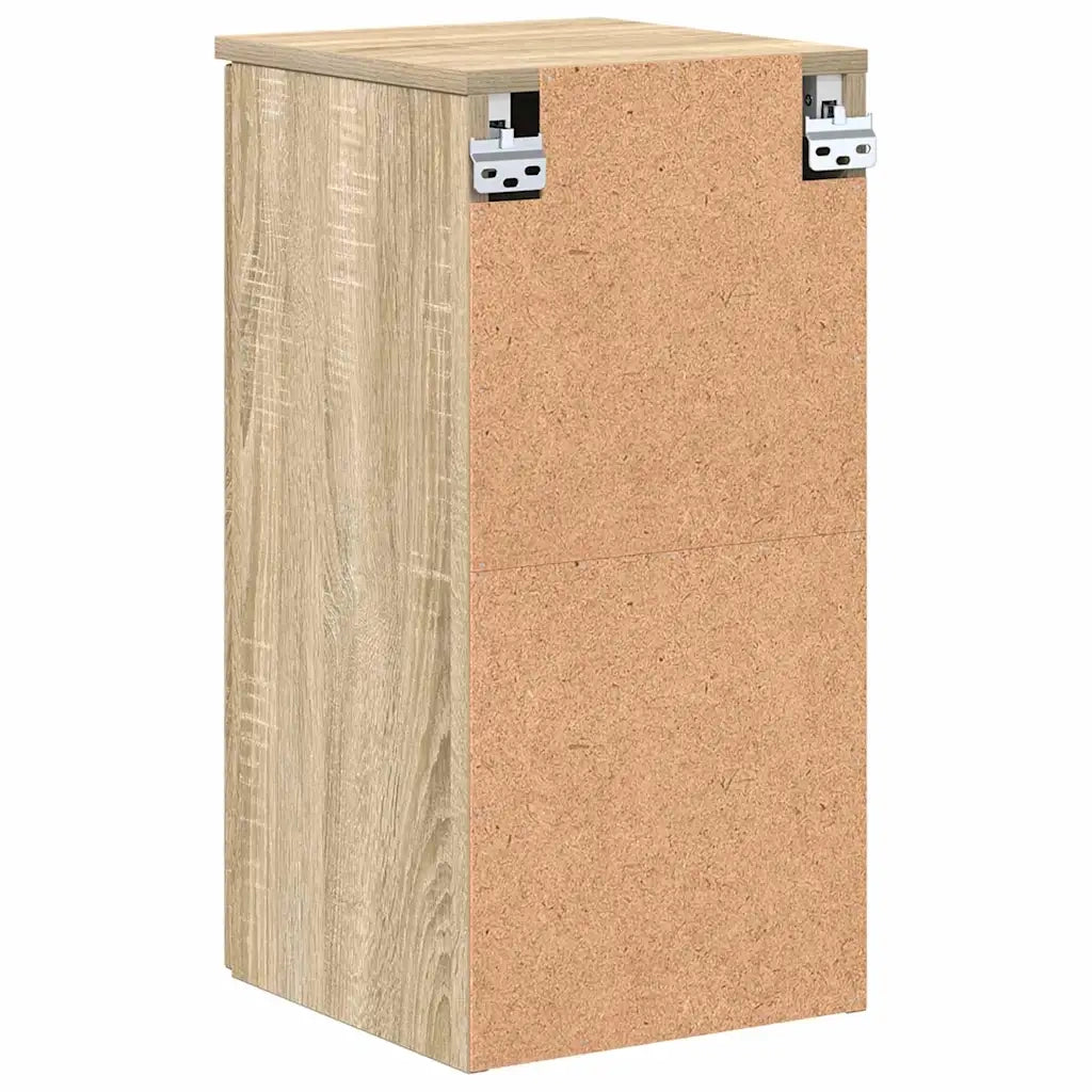Mobile da Bagno con porta Rovere Sonoma 30 x 31,5 x 61 cm