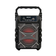 Cassa bluetooth portatile wireless con karaoke, microfono 6.3mm, funzione TWS e radio FM 60W - SOGO