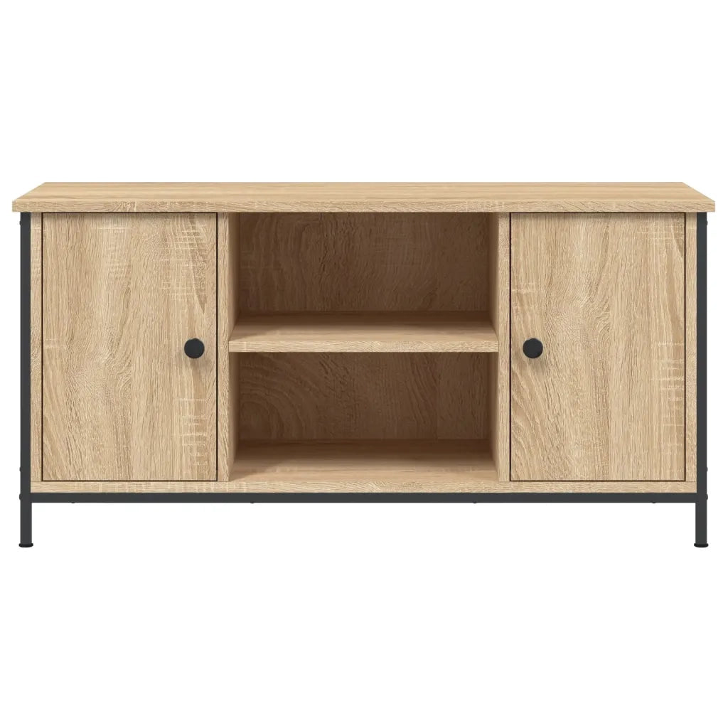 Mobile Porta TV Rovere Sonoma 100x40x50 cm in Legno Multistrato 832764