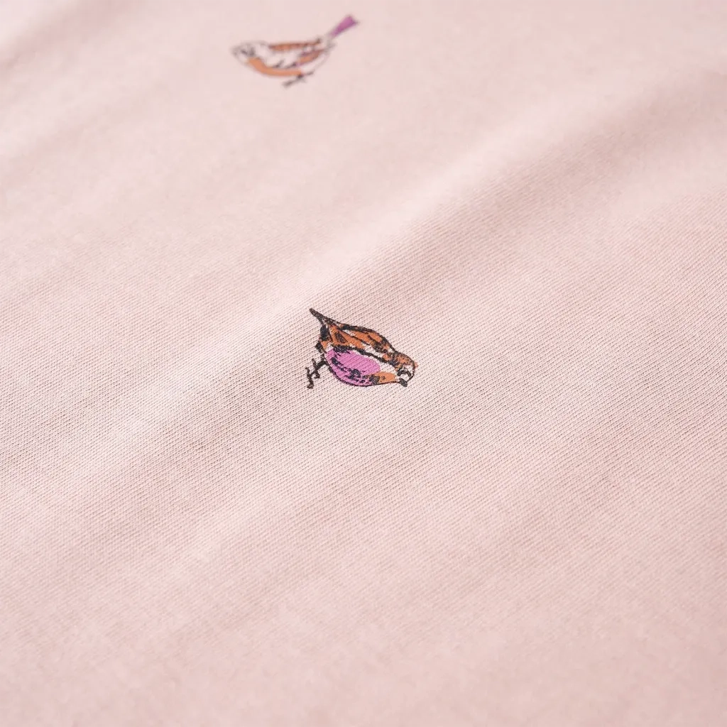 Maglietta da Bambina a Maniche Lunghe Rosa 116 14346