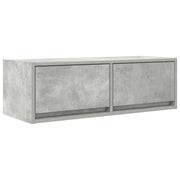 Mobile per TV | Armadietto TV | Mobile Porta TV Grigio Cemento 80x31x25,5 cm Legno Multistrato