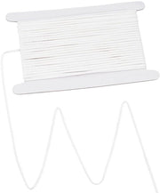 Corda in cotone 20m/21.87m, 4mm/0.16inch, gomitolo di poliestere per cucito, decorazione per abiti, costumi e home decor, per decorare alberi di Natale.