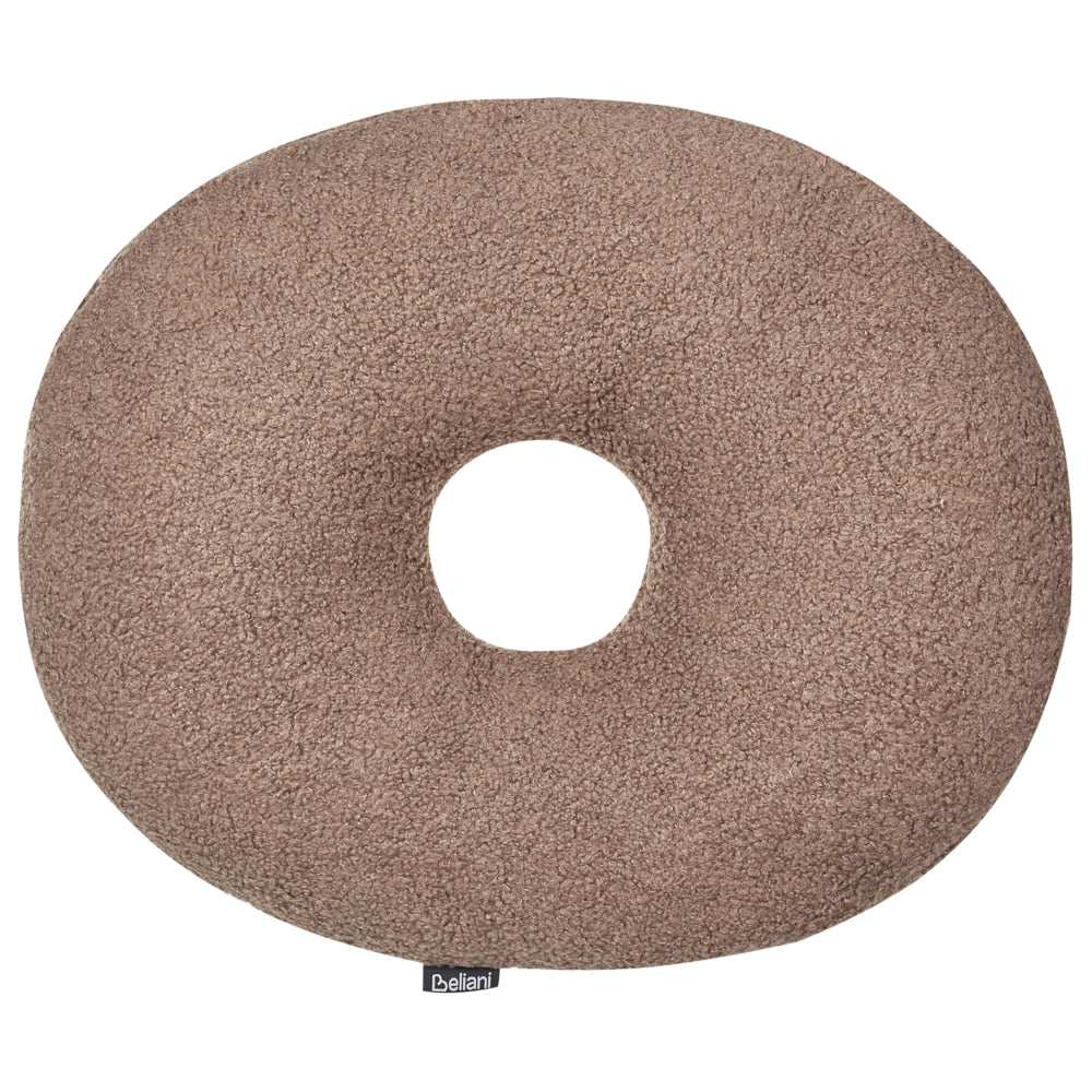 Set di 2 cuscini in tessuto decorazione tessile marrone a forma delle lettere XO divano soggiorno camera da letto