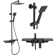Set Doccia Rea Bravo Black