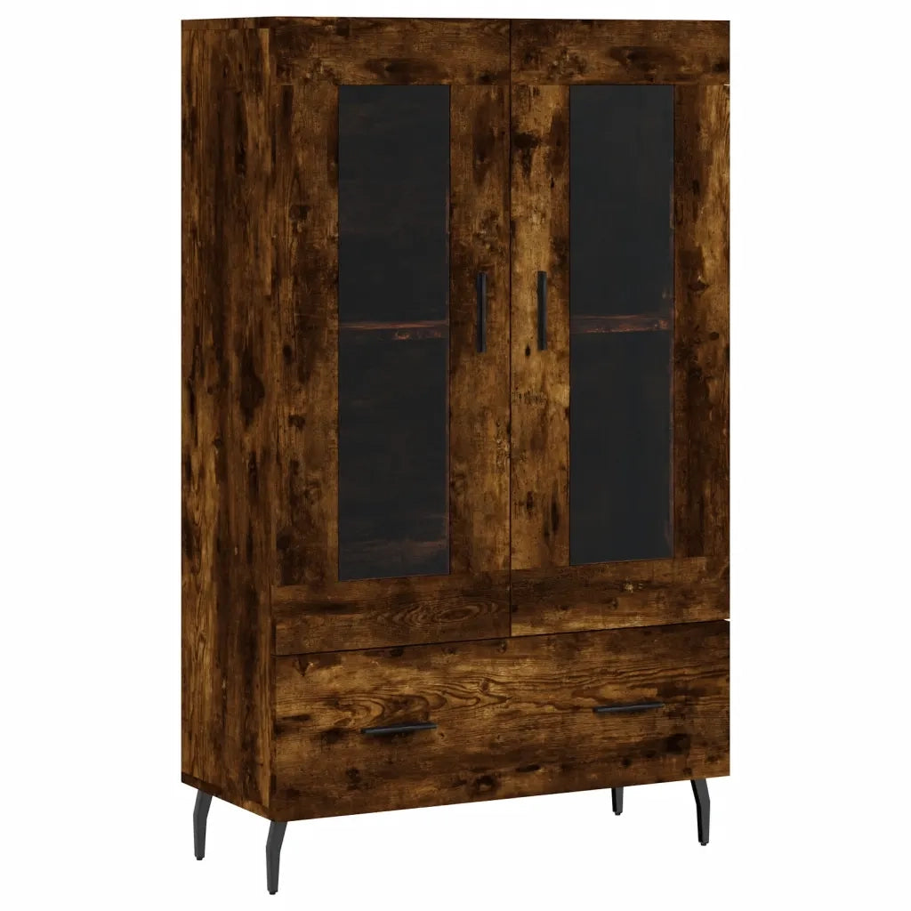 Credenza Rovere Fumo 69,5x31x115 cm in Legno Multistratocod mxl 128769