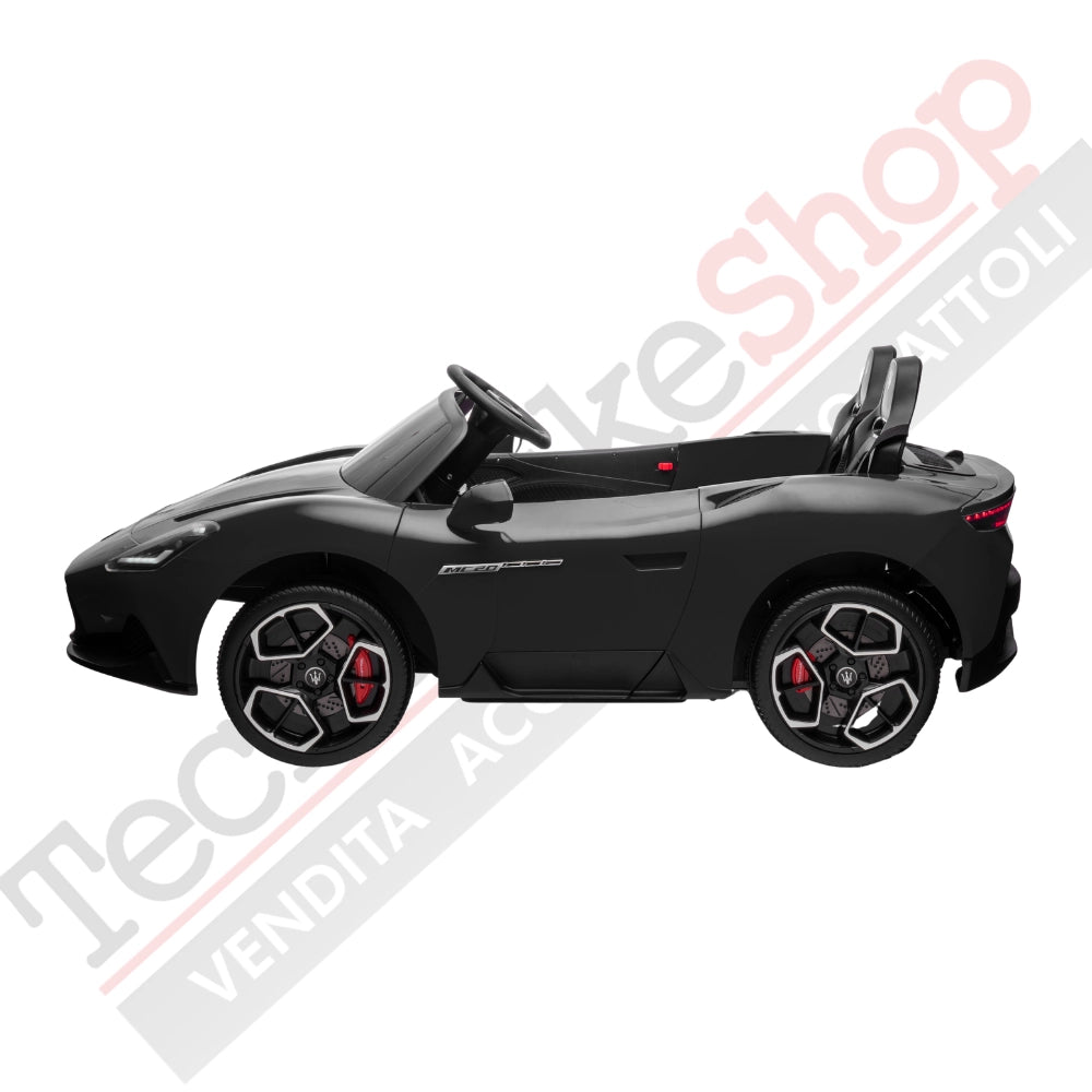 Tecnobike Shop - Auto Elettrica Per Bambini Maserati MC20 Full Optional 12V-Nero