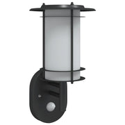Applique da Esterno con Sensore Nera in Acciaio Inossidabile CFW9785311
