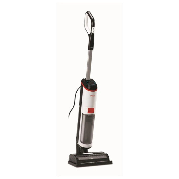 Polti RollySteam WD10 Lavapavimenti aspirante con filtro HEPA Bianco-nero