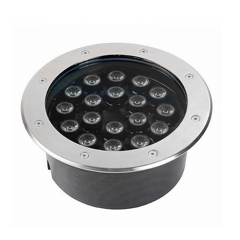 Trade Shop - Faro A Incasso Pavimento 18w Faretto Giardino Esterno Led Calpestabile Ip68 18w -