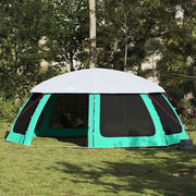 Tenda da piscina con Patta Rimovibile&Pareti in Rete 690x690 cm 4100641