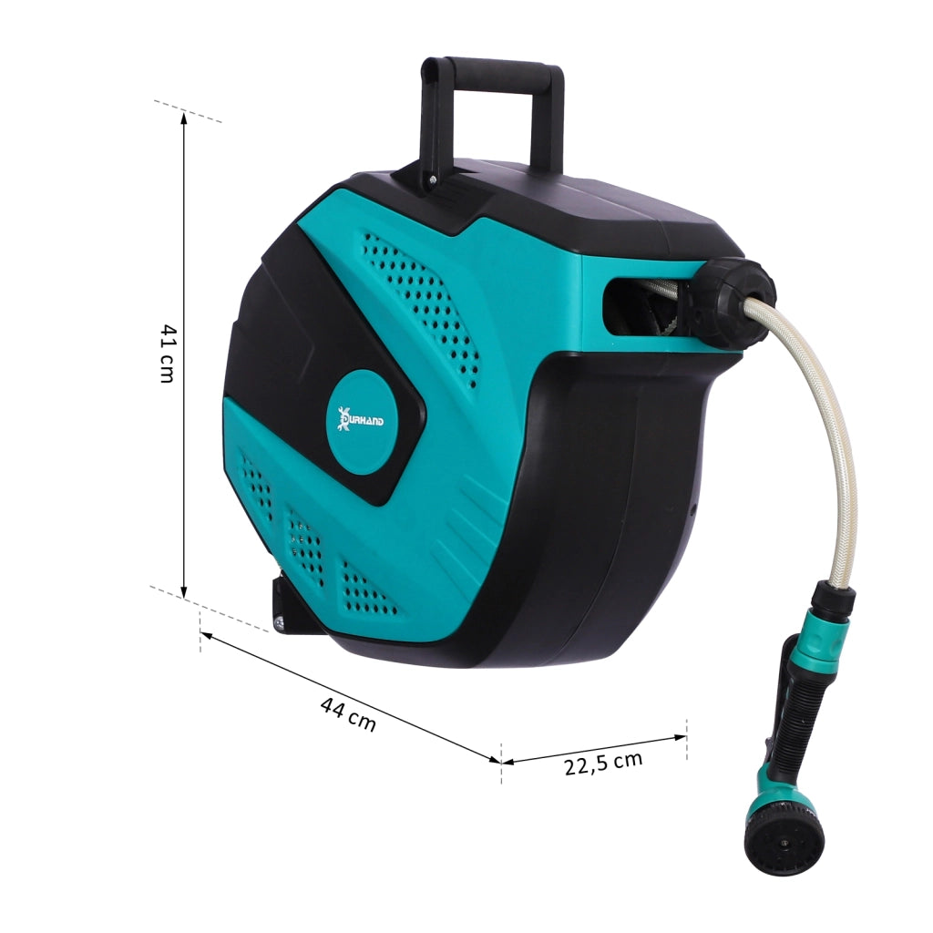 Mobile da bagno con porta asciugamani e scatola per tubo doccia ¨C zephmum ¨C Verde, Nero, 15 m