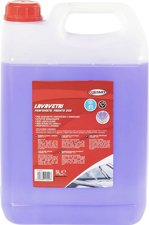 Liquido tergivetro profumato alla lavanda -5Â°C 5L