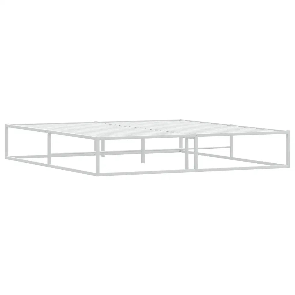 Giroletto senza Materasso Bianco 180x200 cm Metallo 4017427